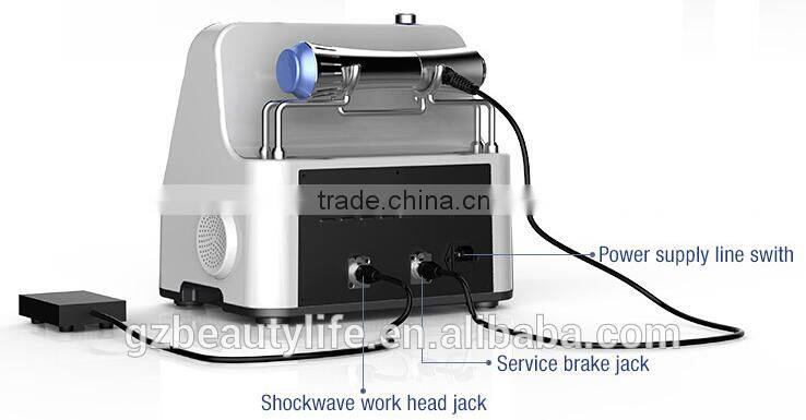 Wrist pain shockwave machine /shock wave therapy equipment waist pain