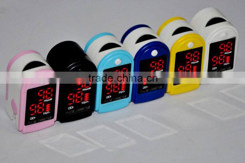 LED display Fingertip Pulse Oximeter Measure Spo2 PR Monitor by CE ISO FDA Approved
