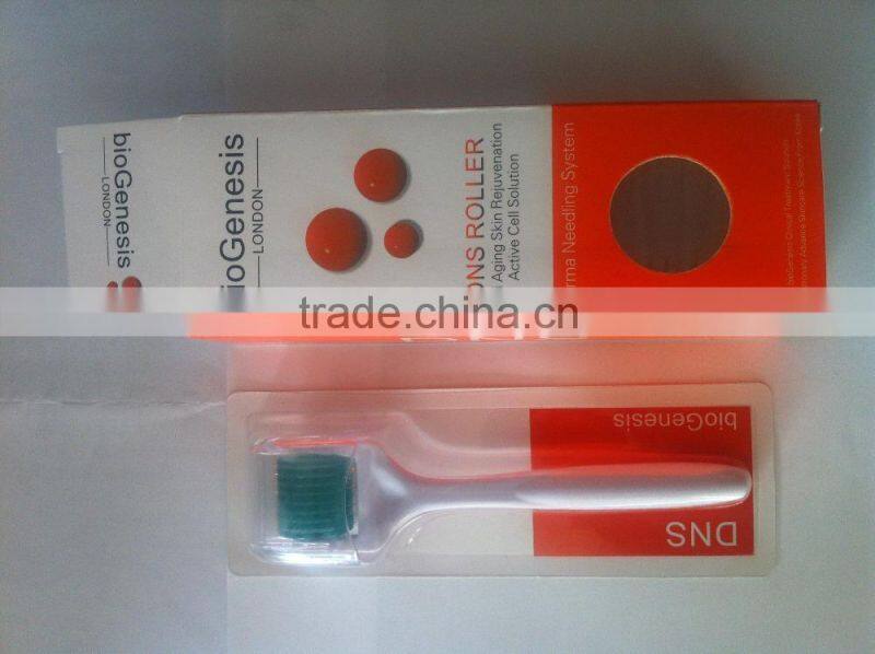 Popular DNS dermaroller,titanium micro needle system with 192 needles -L012