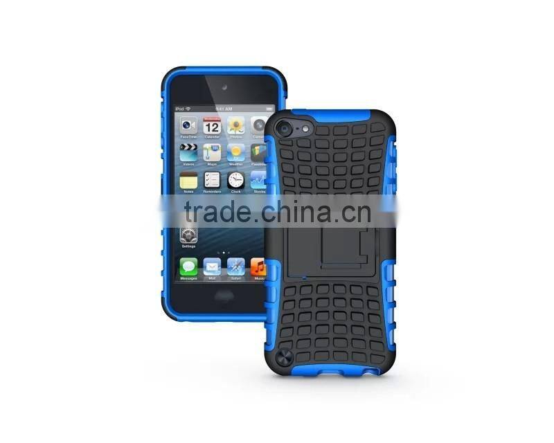 For iPod Touch 6 Armor CASE Heavy Duty Hybrid Rugged Anti-knock Hybird Spider Armor Back Cover For itouch 6 for touch6 armor
