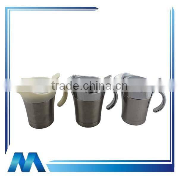 Satin polish stainless steel with lid heated gravy warmer sauce warmer