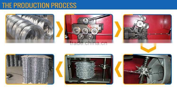 Beer fence top use High Tensile barbed wire 500m roll of 1.57mm