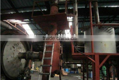 Waste tire/plastic refining plant (atmospheric distillation)