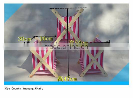 wooden magazine rack with cloth bags