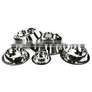 2015 hot selling product cheap 201 stainless steel dog bowl