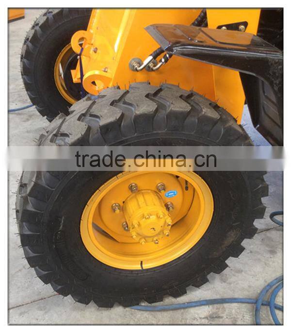 1000kg single joystick farm equipment front end loader with high quality and cheap price