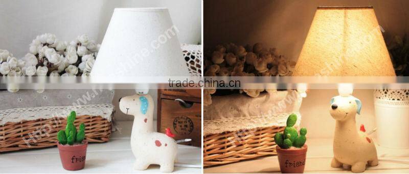 hot children cute animal table lamp shade