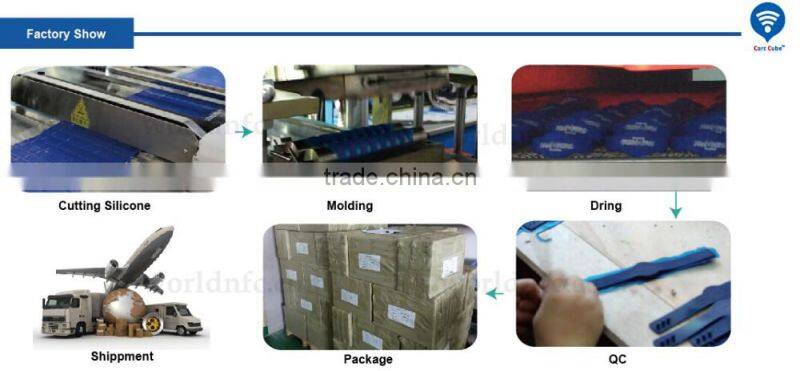 NFC Type NTAG213 Smart Silicon Waterproof Wristband