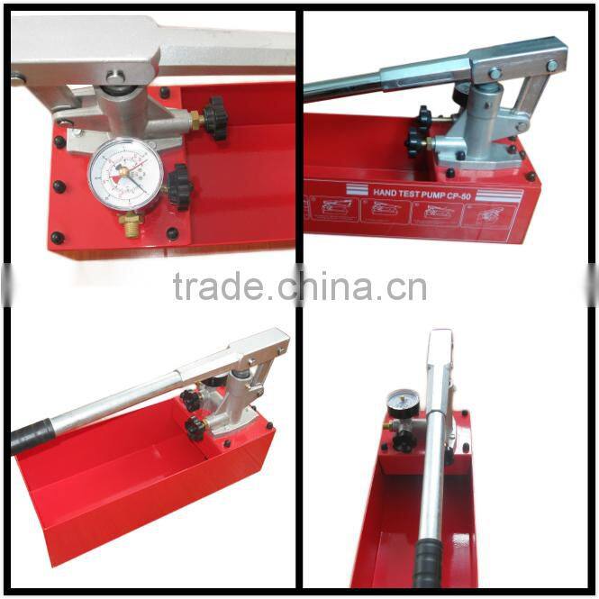 manual water usage pressure test pump bench CP-50