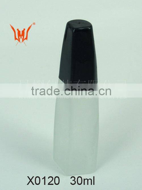 Colorful diamond shaped perfume bottles with high glass