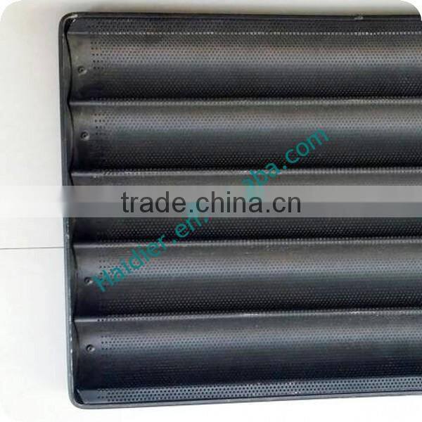 Perforated Non Stick french bread tray ,burgettes tray french bread baking tray