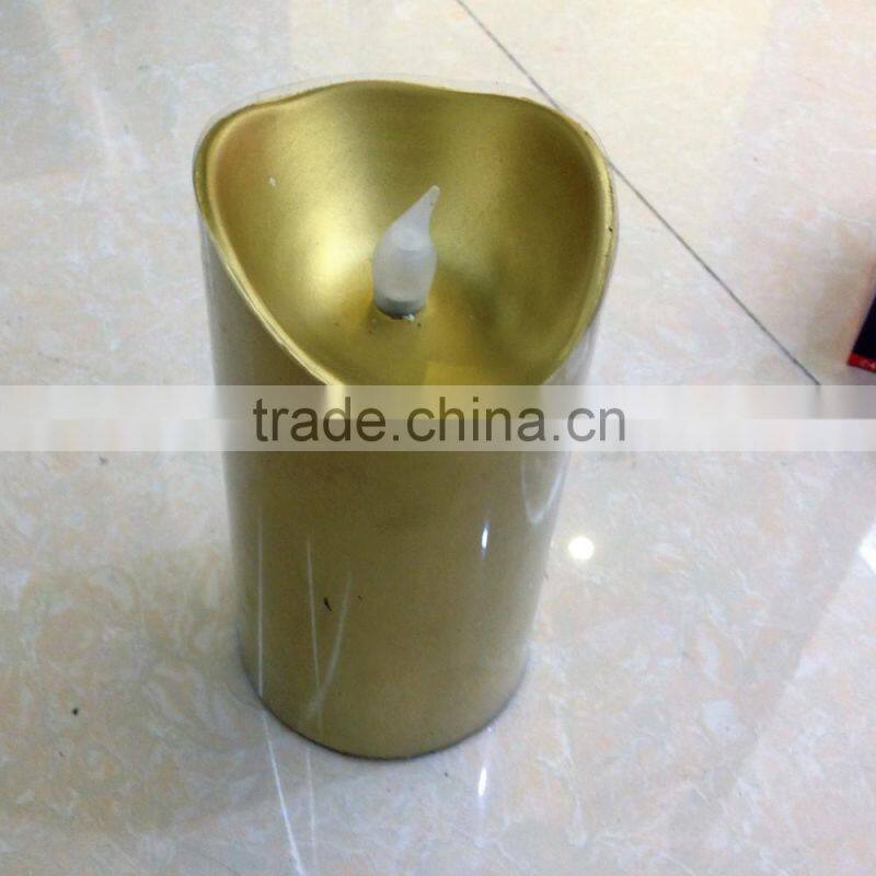 flameless led candles sliver led real wax candles led Chrismas flameless candle