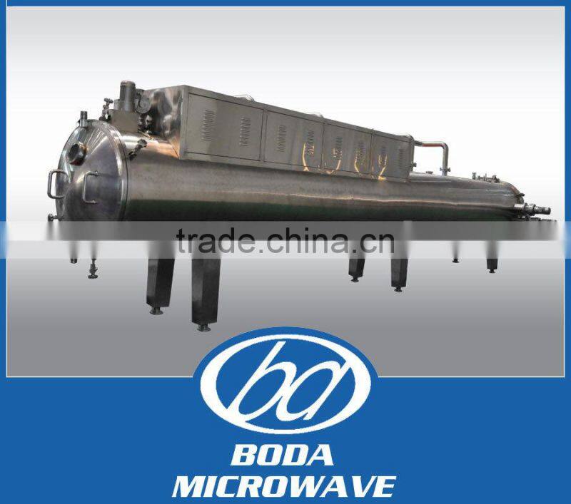 continues microwave Vacuum fish drying equipment dryer