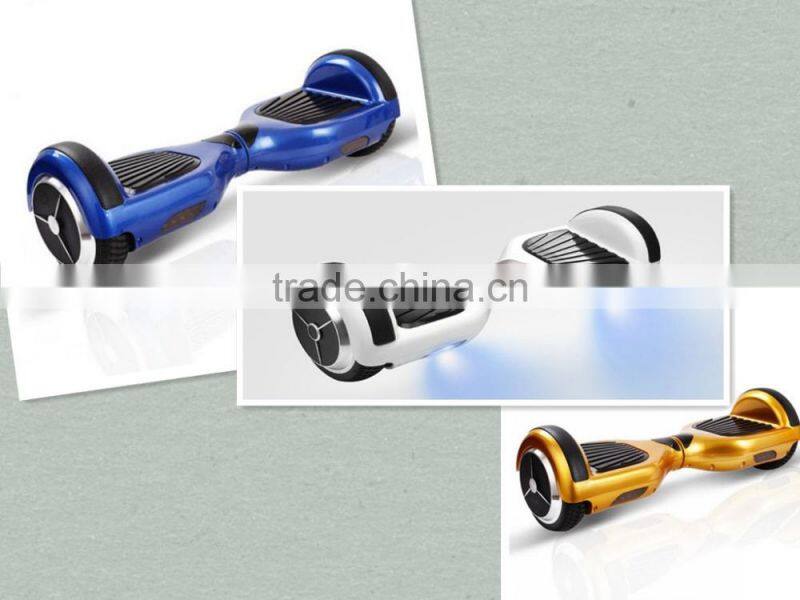 LED Light 2Wheels Hands Free Mini Electric skateboard/Self Balance Scooter(TKS-B01)