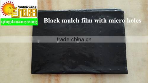 Agricultural black color plastic mulch agriculture white&black film