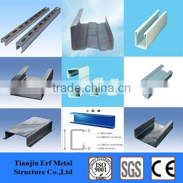cold rolled hot dipped galvanized z shape steel purlin