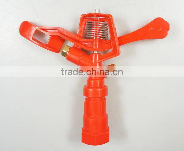 Cheap Plastic 3/4" female Impact farm garden water sprinkler irrigation system