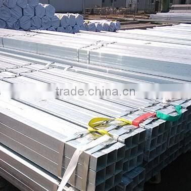 100*300*4.5mm HOT dipped galvanized square steel pipe GI square steel tube