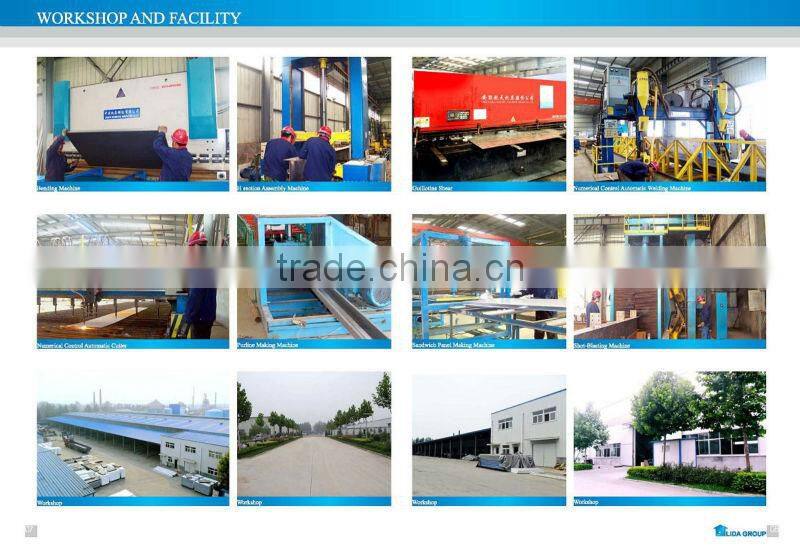 Lida prefab light steel chicken farm building