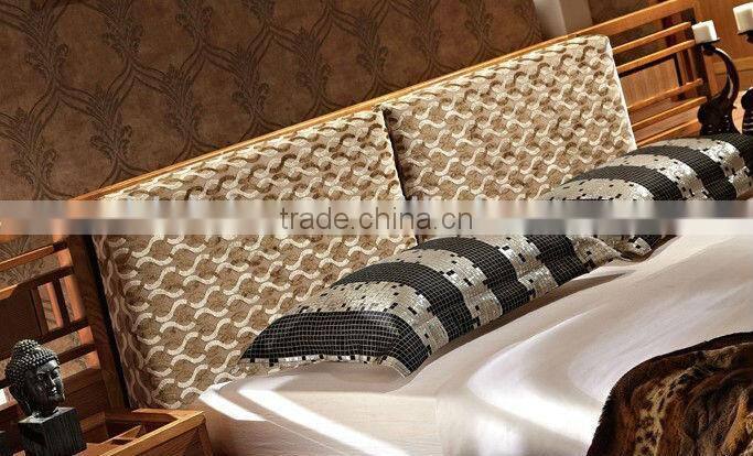 Japanese Design Wooden Bedroom Furniture Set,Japanese Tatami Bed With Night Stand