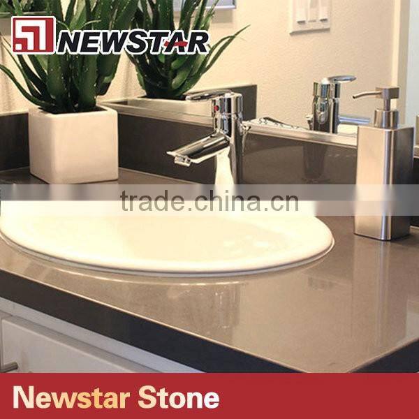 Newstar hot sale acrylic type quartz vanity top