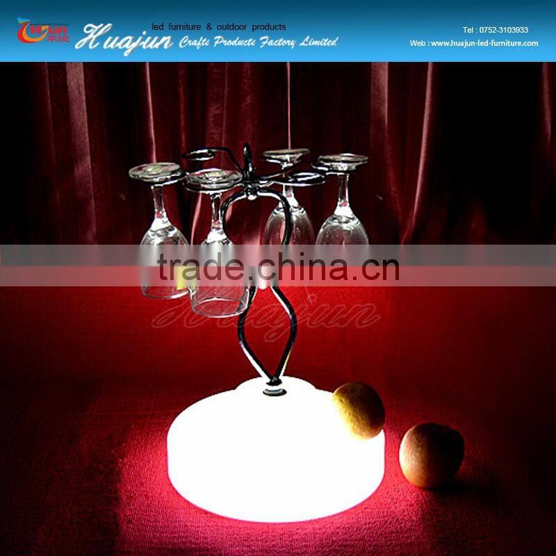 indoor led illuminated furniture wineglass shelf,illuminated wineglass shelf