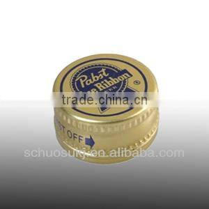 Vodka Anti-fake Aluminum Plastic bottle closure