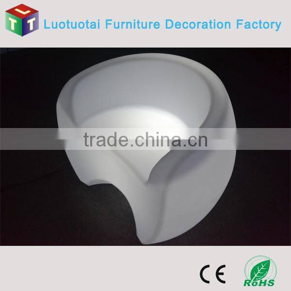 High quality lighting led furniture/ color changing led sofa / rechargeable outdoor led chair