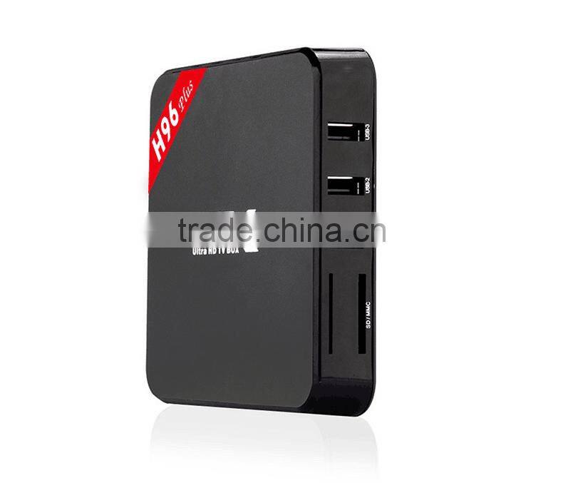 Smart TV Box Android 5.1 Amlogic 2GB+16GB H96 Plus Android TV Box Kodi Pre-installed Internet TV Box