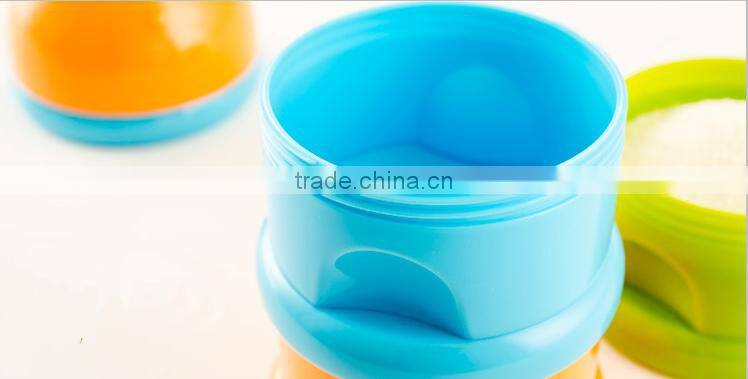 Wholesale Stock Small Order Cartoon Worm Baby Milk Snacks Storage Box