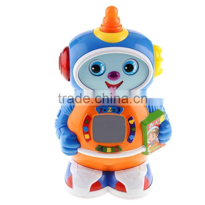 Supply fashion plastic intelligence toys robots small order