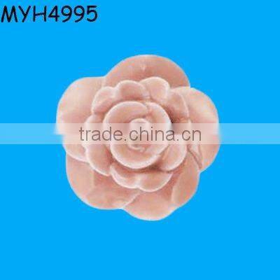 Designed bird shaped ceramic door knob