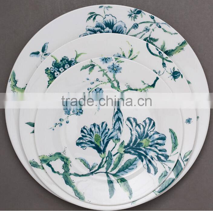 Porcelain top grade Breakfast 18pcs Dinner set Dinner Plate