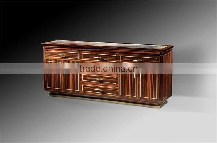 new coming nature italian marble top side cabinet for dining room furniture