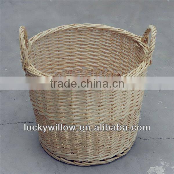 large wicker basket with 2 handles 2016 new product