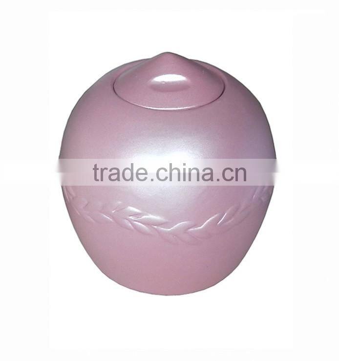 High quality supplier cremation urn shape of lotus with resonable price