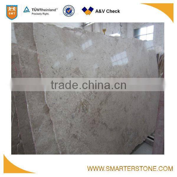 Marron Travertine polished slab vein cut travertine