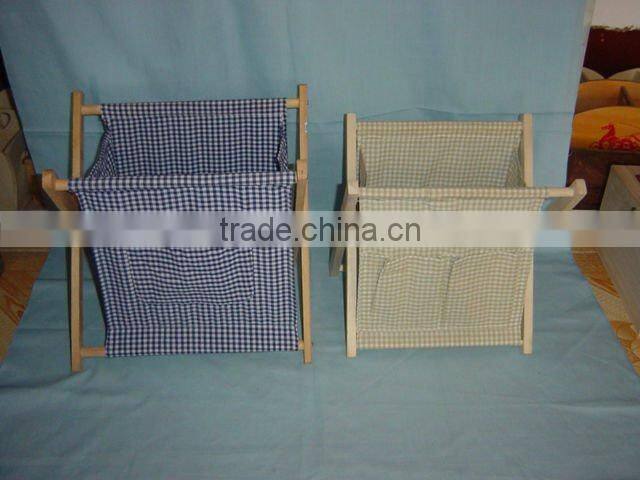 beautiful useful folding wooden newspaper rack for sale