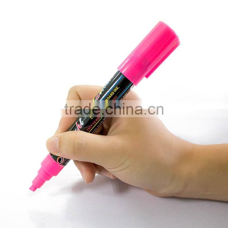 Newlight fluorescent marker pen for LED writing board, high quality save ink. Very bright