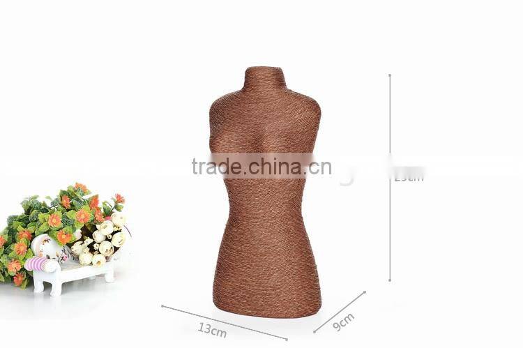 Rope jewelry display neck stands model shape