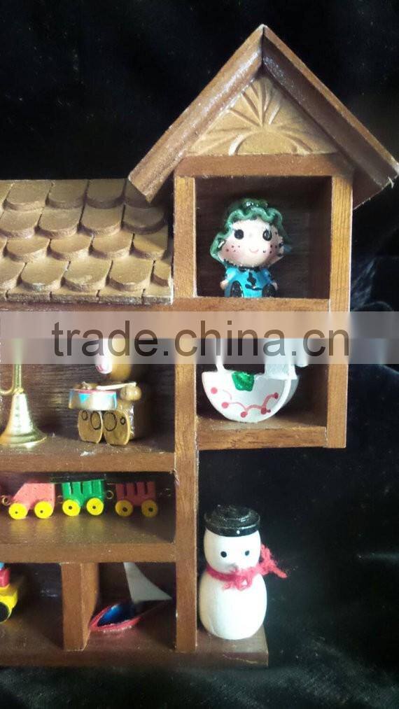 Wall Mountable Christmas House Scenery
