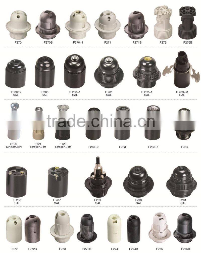 ceramic/porcelain lamp holder /lamp base /lamp socket/bulb holder