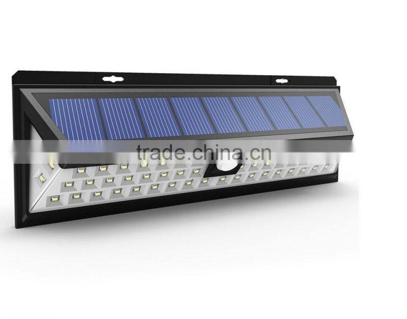 600lm 54 LED Waterproof motion sensor solar grow light led