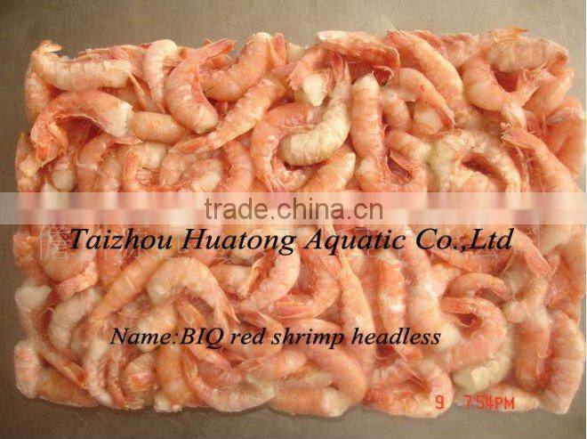 IQF HLSO red shrimp new material