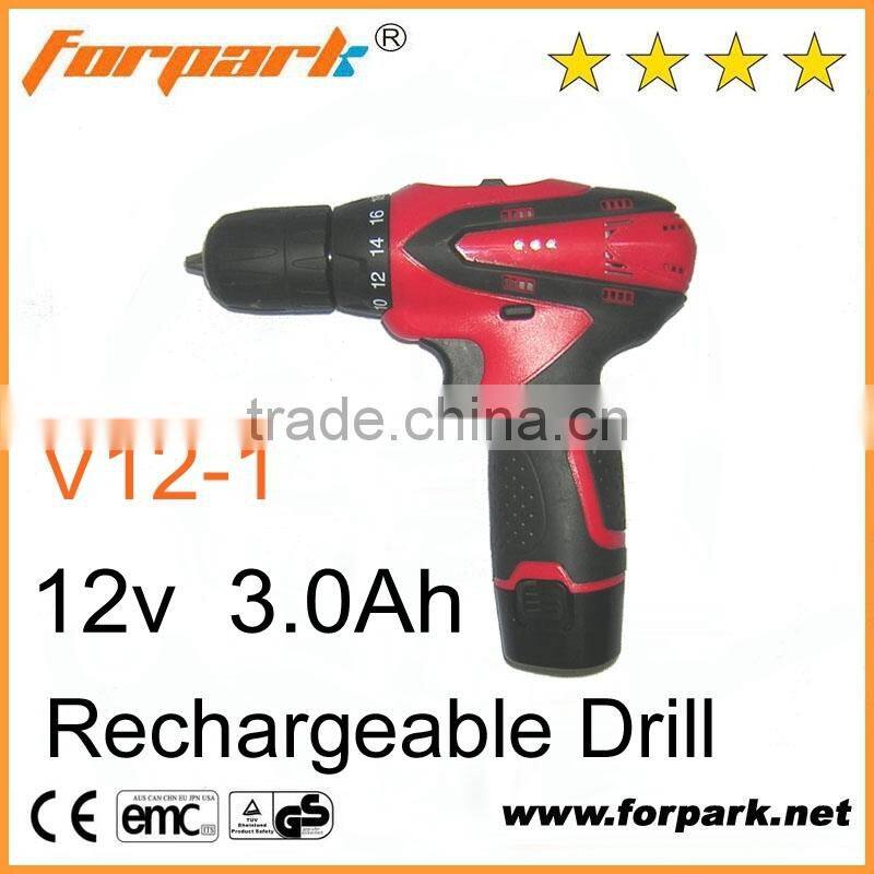 Forpark power tools 10mm hand tools new hammer cordless drill 12v