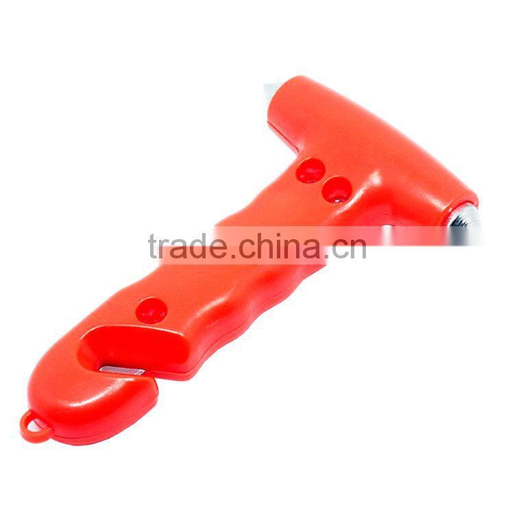 Promotion model car emergency hammer safety hammer with belt cutter