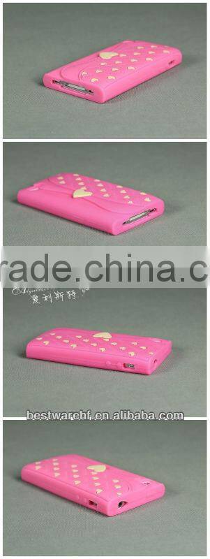 BAG shape silicone mobile phone case for apple iphone5