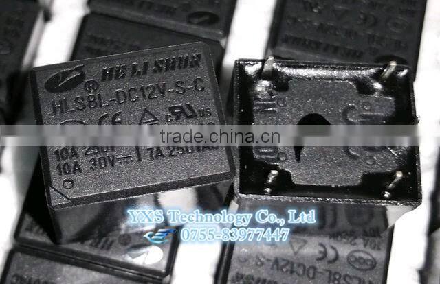 New original HLS8L-DC12V-S-C 10A 12V Relay T73-1C-12V Relay HLS8L-12V-S-C 5Pin In stock~