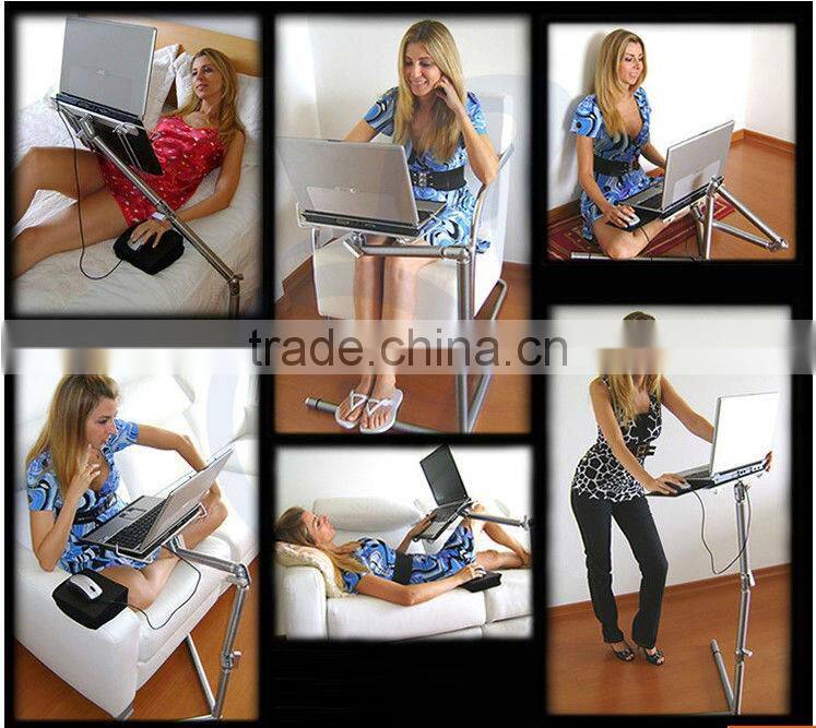 foldable laptop stand adjustable plastic laptop stand