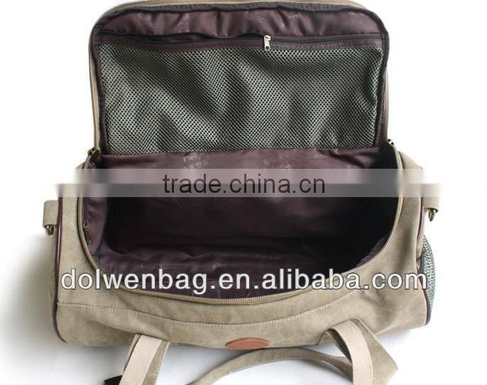 2014 fashional canvas sport travel bag